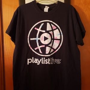 Playlist Live Staff t-shirt